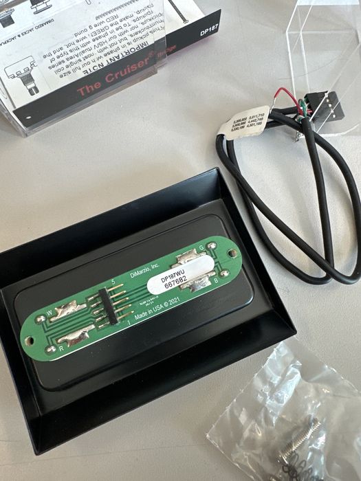 Dimarzio Cruiser Bridge DP187WH - mini humbucker