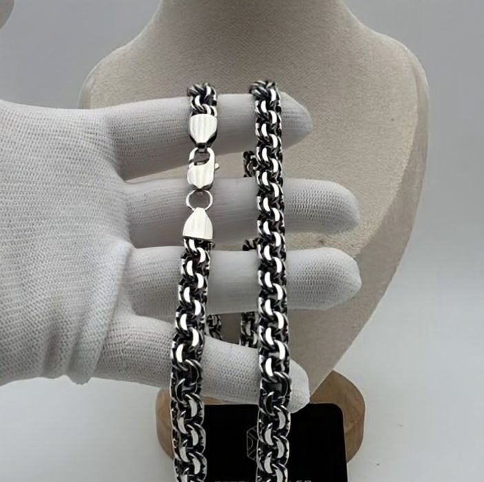 Срібний ланцюжок 80г серебряная цепочка серебро 925  срібна мужская