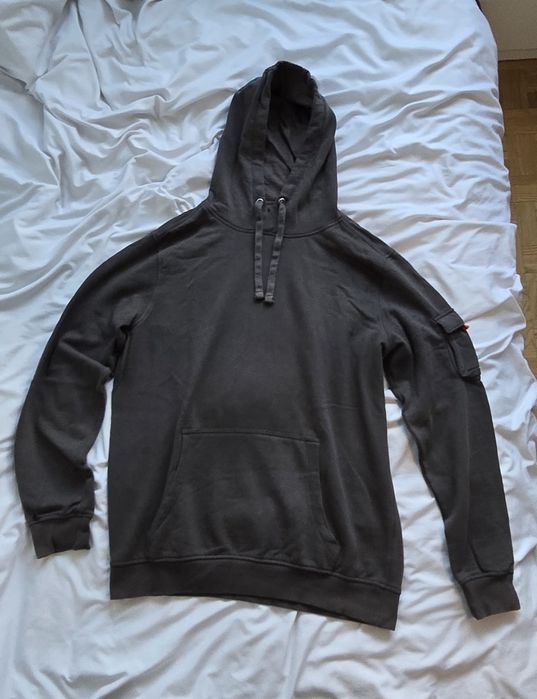 Bluza z kapturem Livergy szara