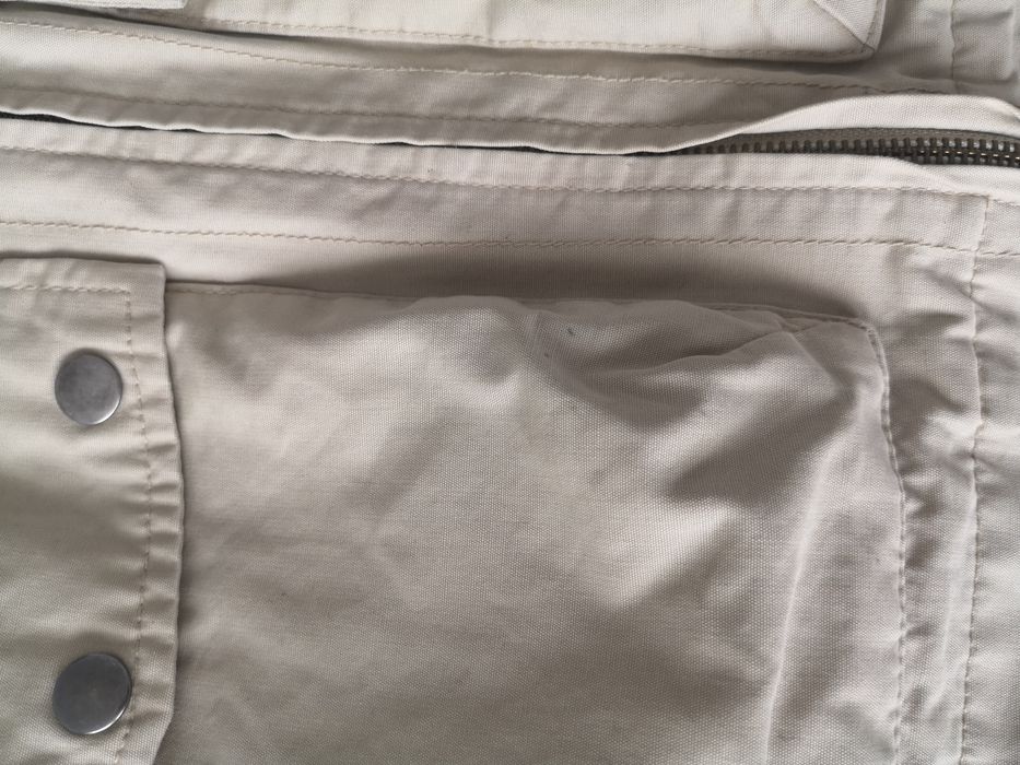 H&M kurtka męska wiosenna jasna z podszewką M
