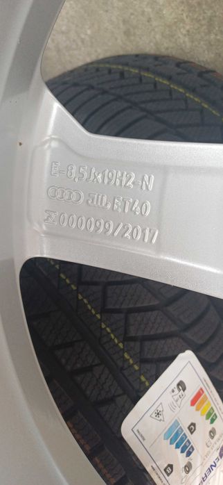 Nowe koła zimowe 19" audi a6 c8 s-line quattro continental 25r