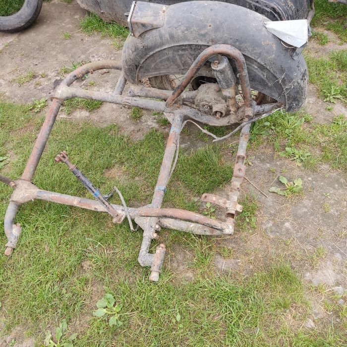 Коляска від К-750, МТ-12, Днепр-12 КМЗ