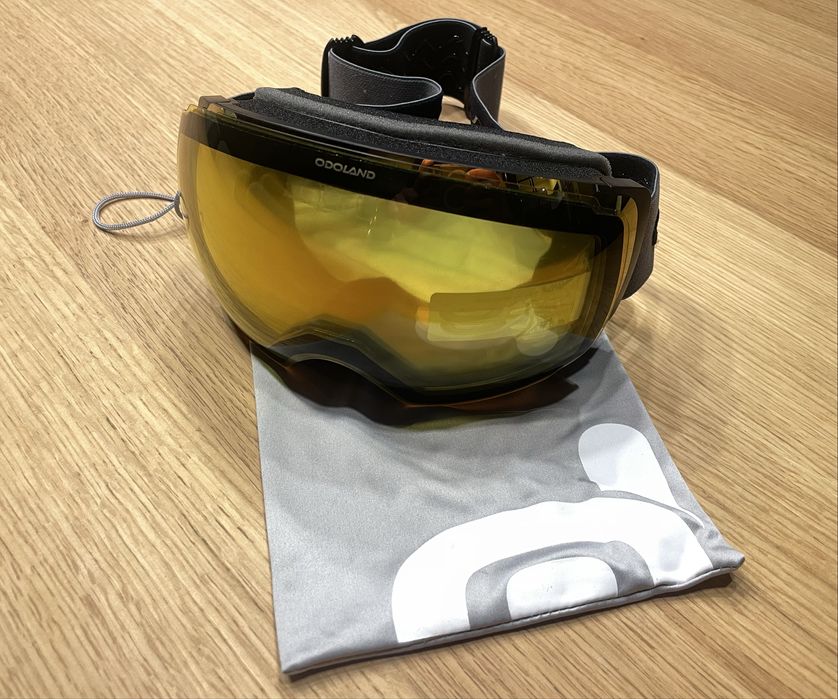Gogle Narciarskie ODOLAND Anti-Fog UV400 magnetyczne soczewki unisex