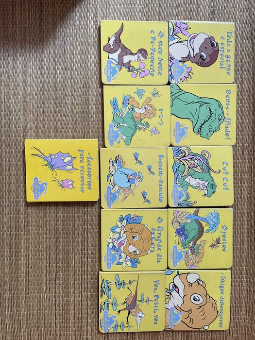 10 livros da coleção The Land Before Time