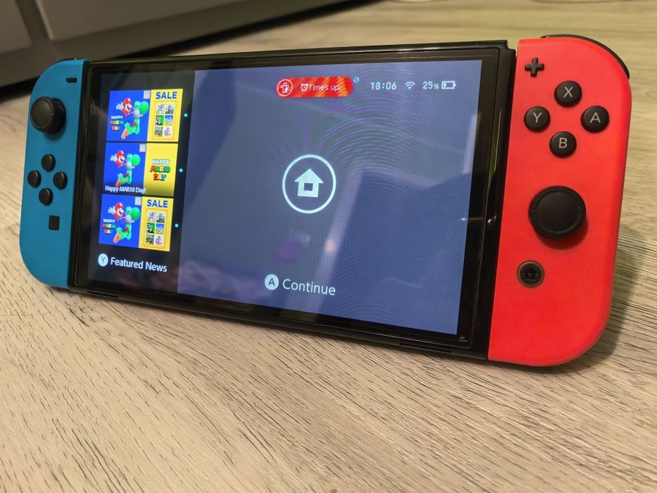 Nintendo Switch OLED duży zestaw!