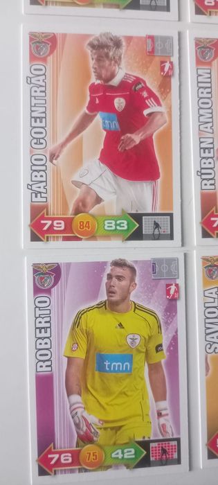 9 cartas Adrenalyn 2010-11