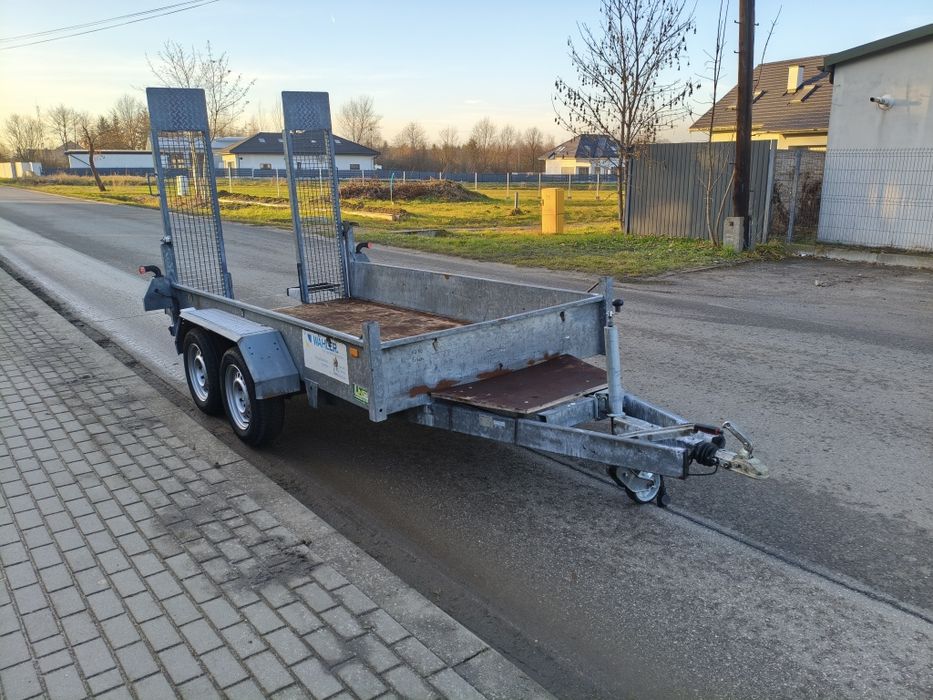 DMC 2600 kg. Mocna przyczepa pod minikoparkę