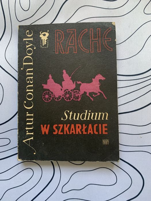 Książka studium szkarłatne - Artur Conand Doyle