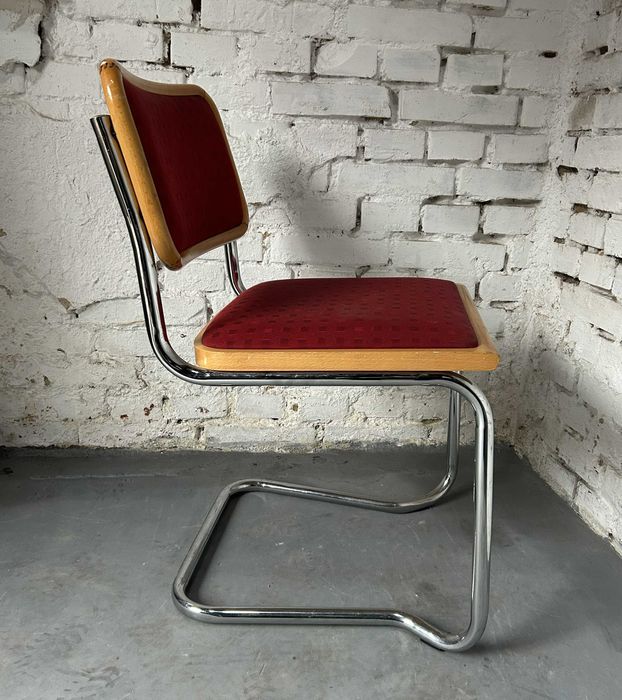 Krzesło chromowane bauhaus vintage