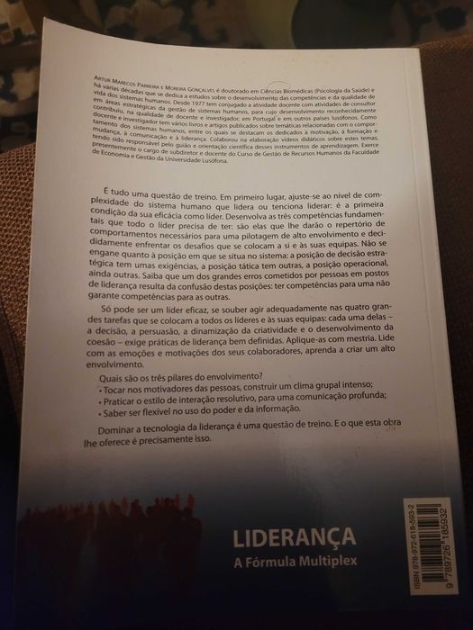 Livro sobre Liderança - Liderança, a Fórmula Multiplex, de M. Parreira