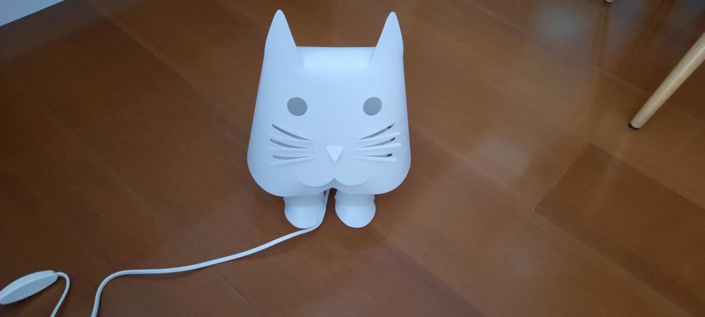 Candeeiro Luz Fria Quarto de Criança | Gato