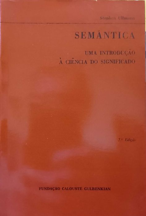 Semântica - Stephen Ullmann