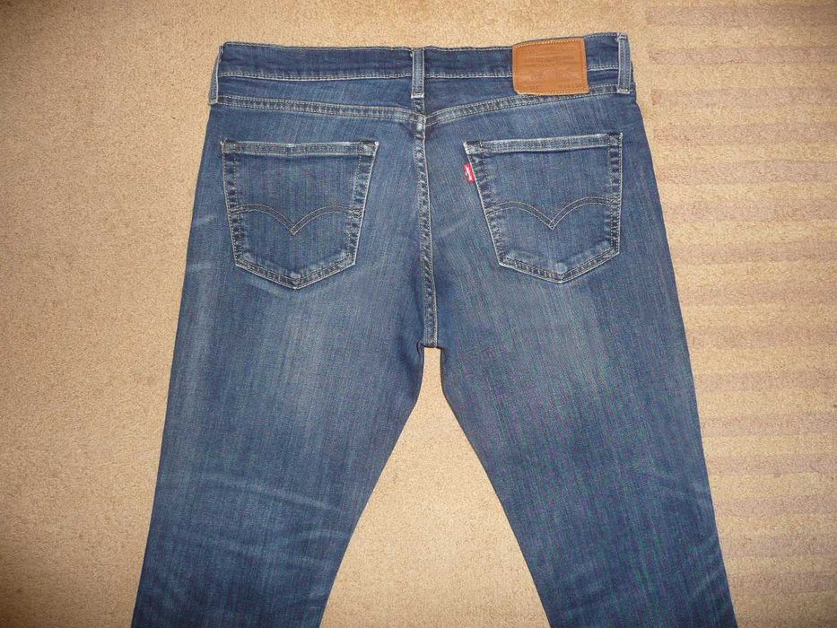 Spodnie dżinsy LEVIS 511 W34/L30=45,5/100cm Premium
