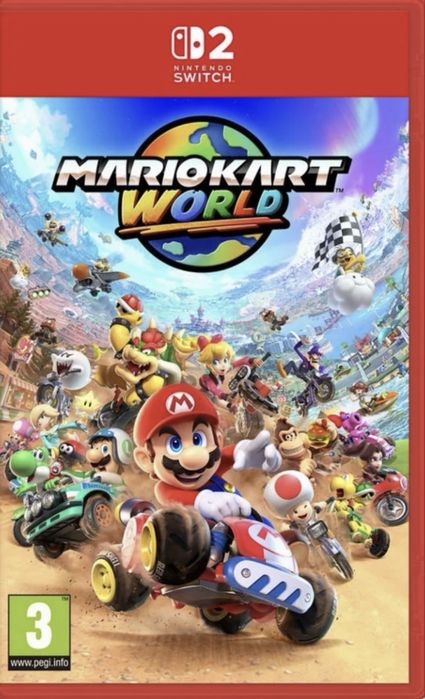 Nintendo Switch 2 + Mario Kart World + Hogwarts Legacy