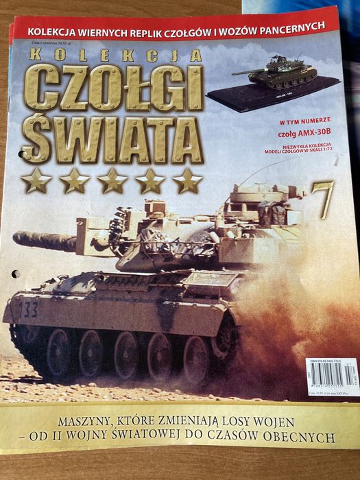Czasopisma ,,Kolekcja Czołgi Świata” 4,7 i 10 cześć