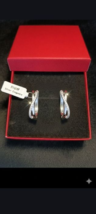 Srebrne Kolczyki próba 925