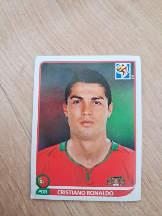 Cromo mundial 2010 Cristiano Ronaldo