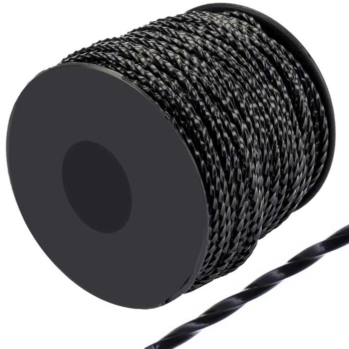 Żyłka do kosy spalinowej przekrój karbowany skręcony cicha 2,4mm 100m