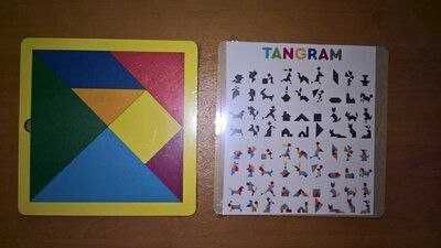 Дерев’яна  головоломка Танграм