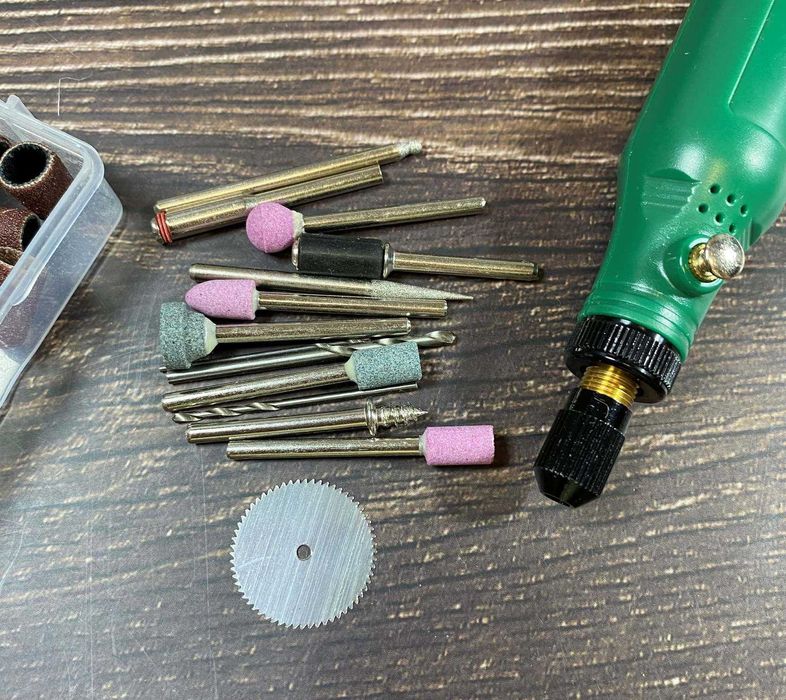 Акумуляторний гравер витратники dremel