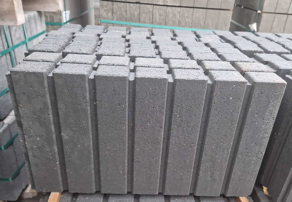 Obrzeże Palisadowe Palinea Grafit Promocja Krawężnik II gatunek