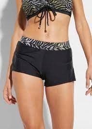 B.P.C damskie szorty kąpielowe zebra khaki ^54
