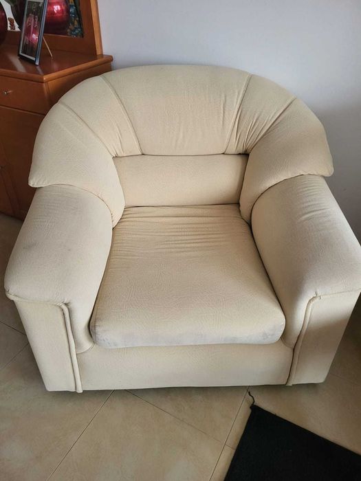 Conjunto Sofás Beje