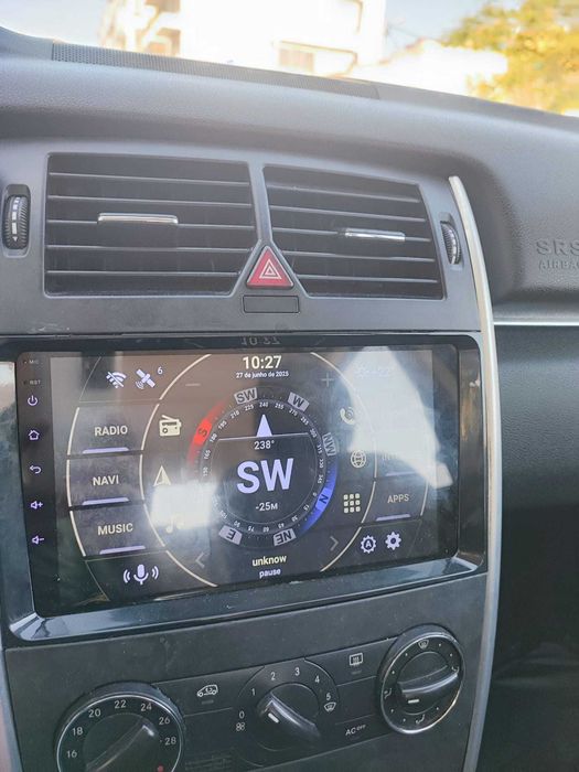 Rádio de Carro 9" Android 14.0 Auto Rádio 4GB+64GB