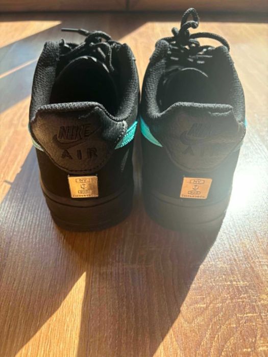 Buty czarno niebieskie 43