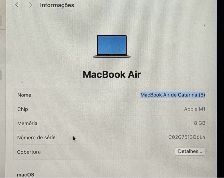 MacBook Air de 2019