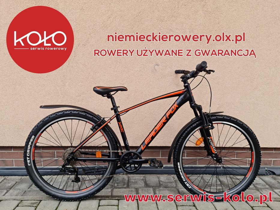 Rower górski MTB LEADER FOX koła 26 SHIMANO ALUMINIUM rabat wysyłka