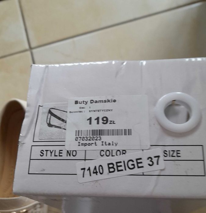 Nowe półbuty mokasyny baleriny 37