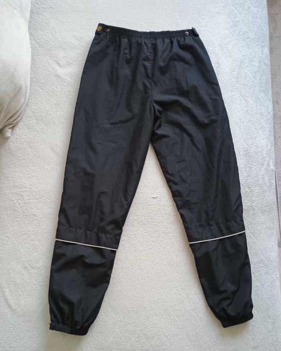 Młodzieżowe spodnie full-zip pants UMBRO - rozmiar/size 164, czarne/black