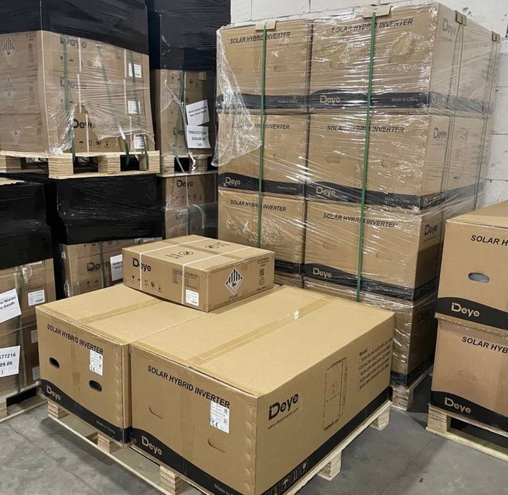 Deye SUN-50K-SG01HP3-EU-BM4 Гібридний інвертор 50кВт 3 фази 4MPPT HV