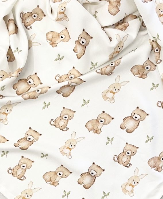 Tkanina bambus misie