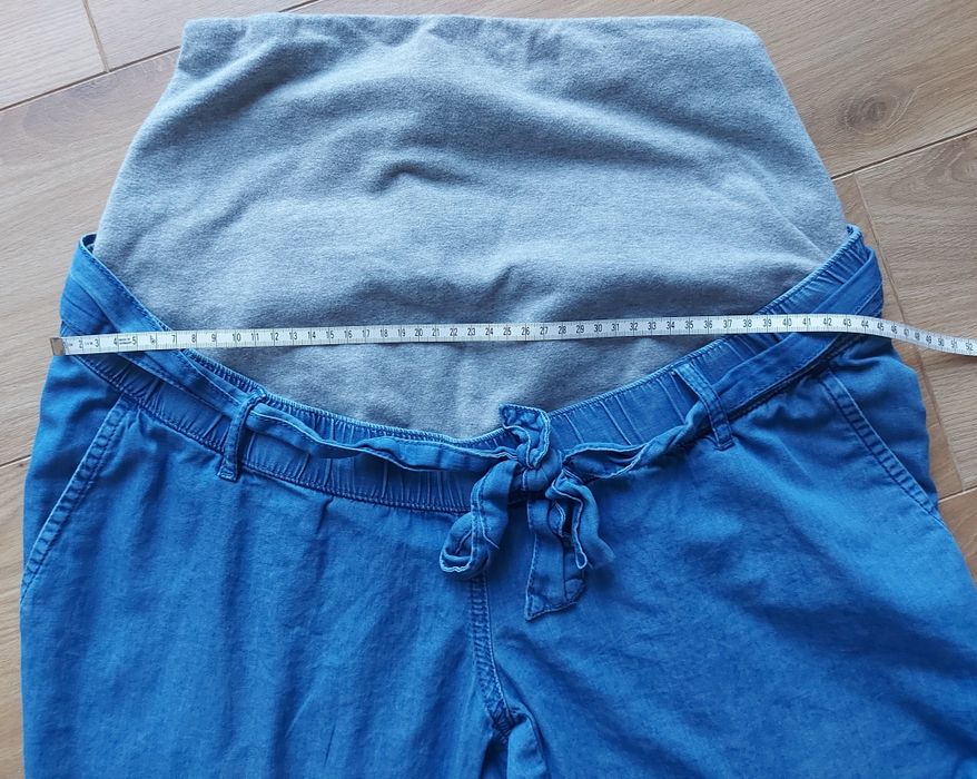 Spodnie ciążowe jeansy z  panelem - C&A rozm. 40 / L