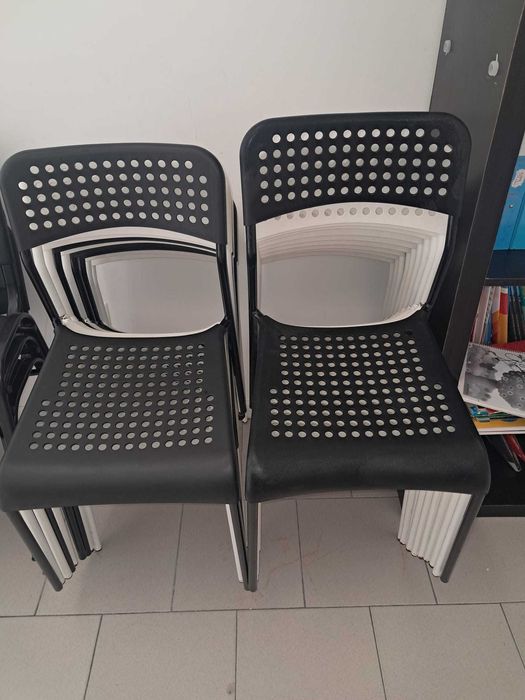 cadeiras de plastico