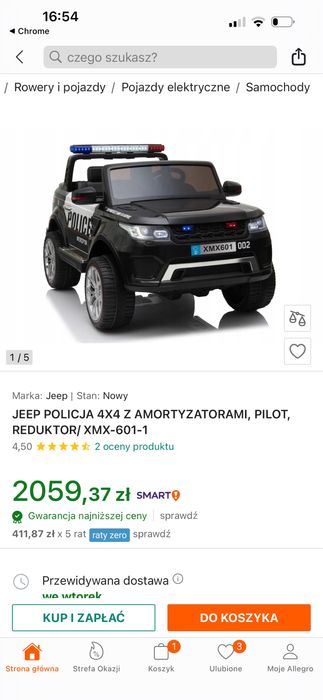 Auto na akumulator 4x4 stan bardzo dobry