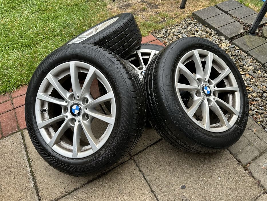 Felgi aluminiowe bmw 16 5x120 z oponami