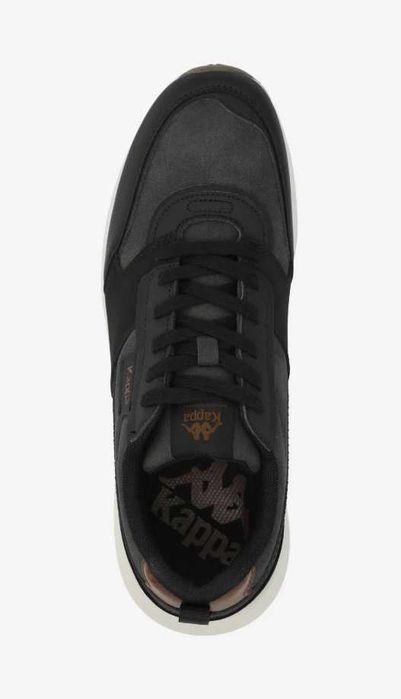 Підліткові кросівки Kappa Authentic Run (чорно-сірі)