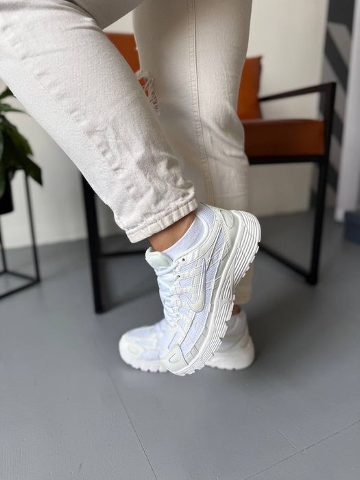 36-45 Nike P-6000 Triple White