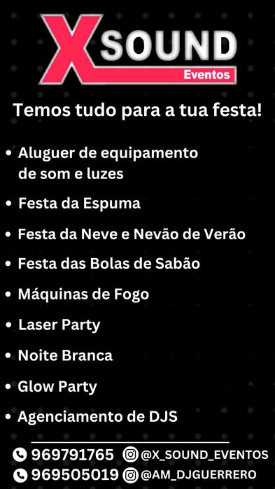 X-Sound Eventos - Aluguer de Equipamentos para Festas