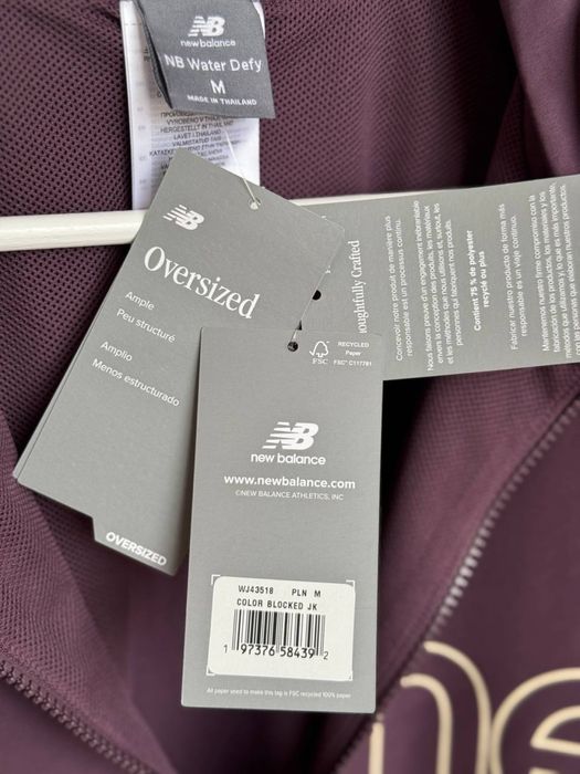 Куртка вітровка жіноча New Balance М