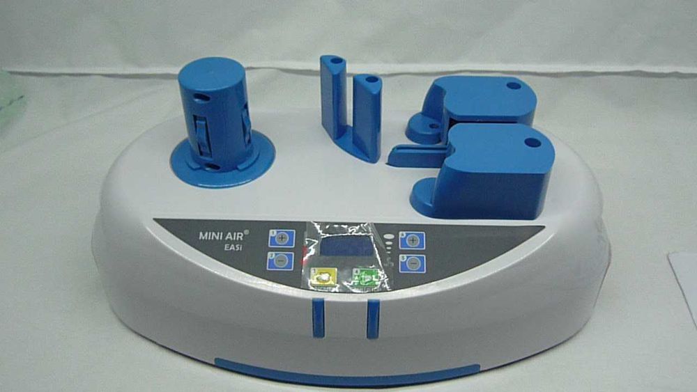 Máquina de insuflar sacos para embalagem