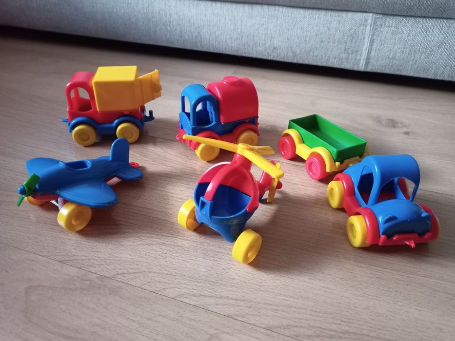 Wader Kid Cars 6,3 m tor kolejowy samochodowy 10  pojazdów