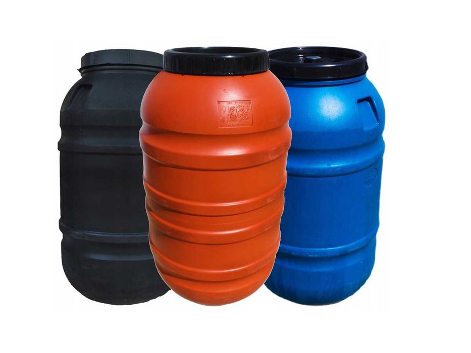 Zbiornik na wodę - Beczka na wodę 220L- DOSTAWA LUB WYSYŁKA KURIEREM