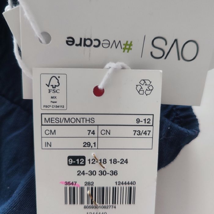 Krótkie spodenki szorty OVS 74 nowe