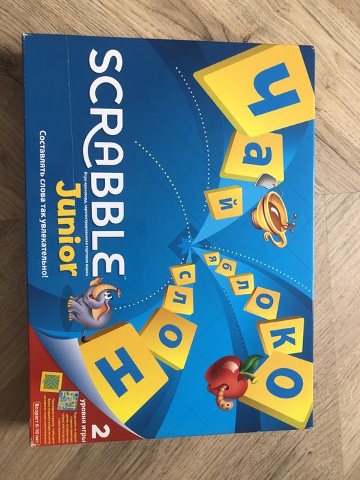 Scrabble junior, скраббл