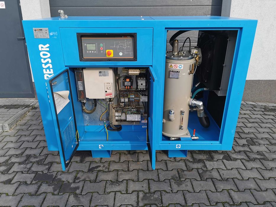 5,4m3  37kw +FALOWNIK sprężarka śrubowa EKOMAK kompresor śrubowy 10bar