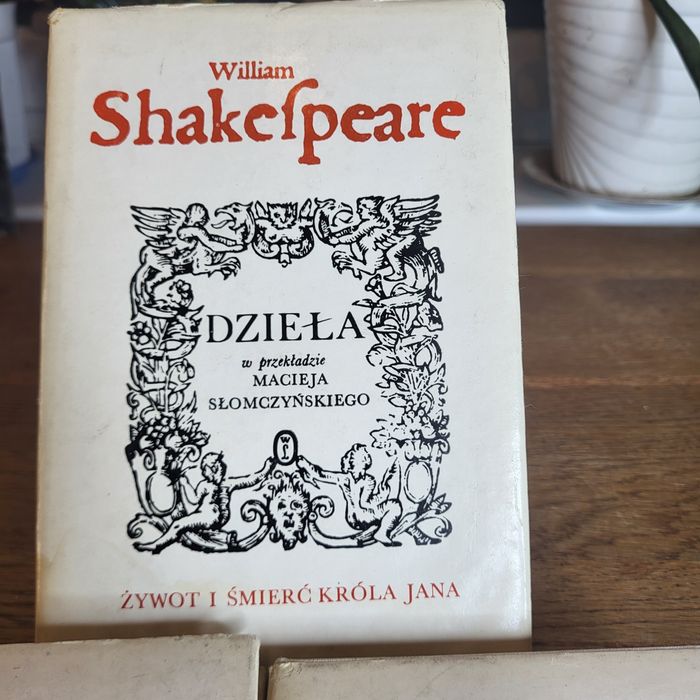 Książka 3sztuki William Shakespeare ³⁶
